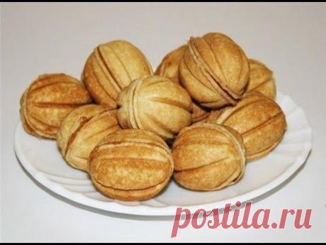Орешки со сгущенкой.Готовим вместе.