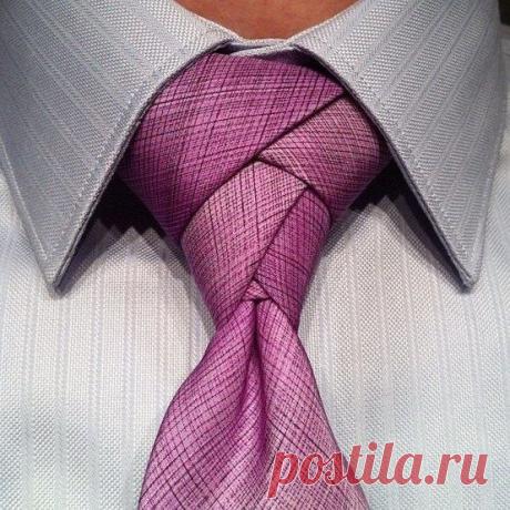 Интересный узел для галстука