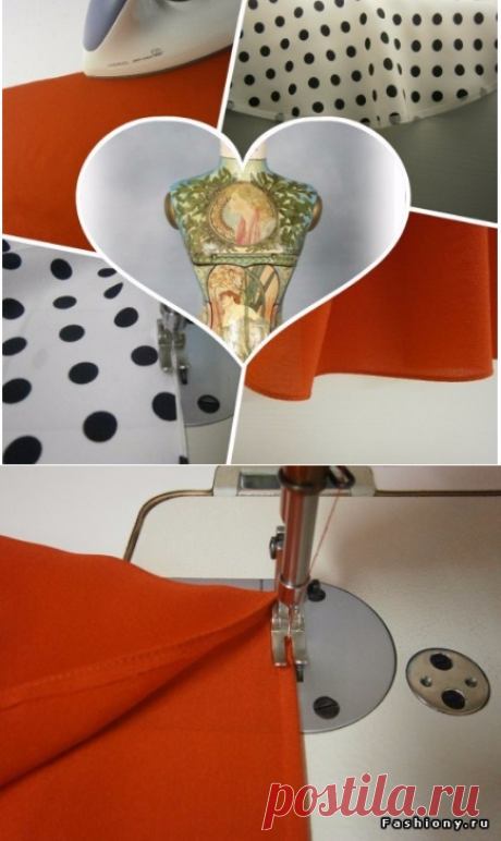 Мастер класс по обработке короля всех швов! Его величество - &quot;московский шов&quot;!