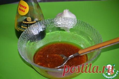 Необычные маринованные кольца кальмара