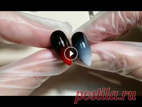 3 часть. Градиент кистью. Переход из чёрного цвета. Пошаговый МК ДАВАЙТЕ РИСОВАТЬ НА НОГТЯХ ВМЕСТЕ????. Раскрой своего внутреннего художника! Рисовать на ногтях не так уж и сложно. Немного практики и много вдохновен...