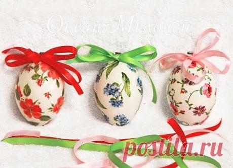 пасхальные яйца в технике декупаж - 7 466 картинок. Поиск Mail.Ru