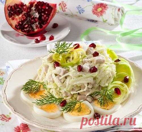 Легкие витаминные салаты: рецепты на Новый год