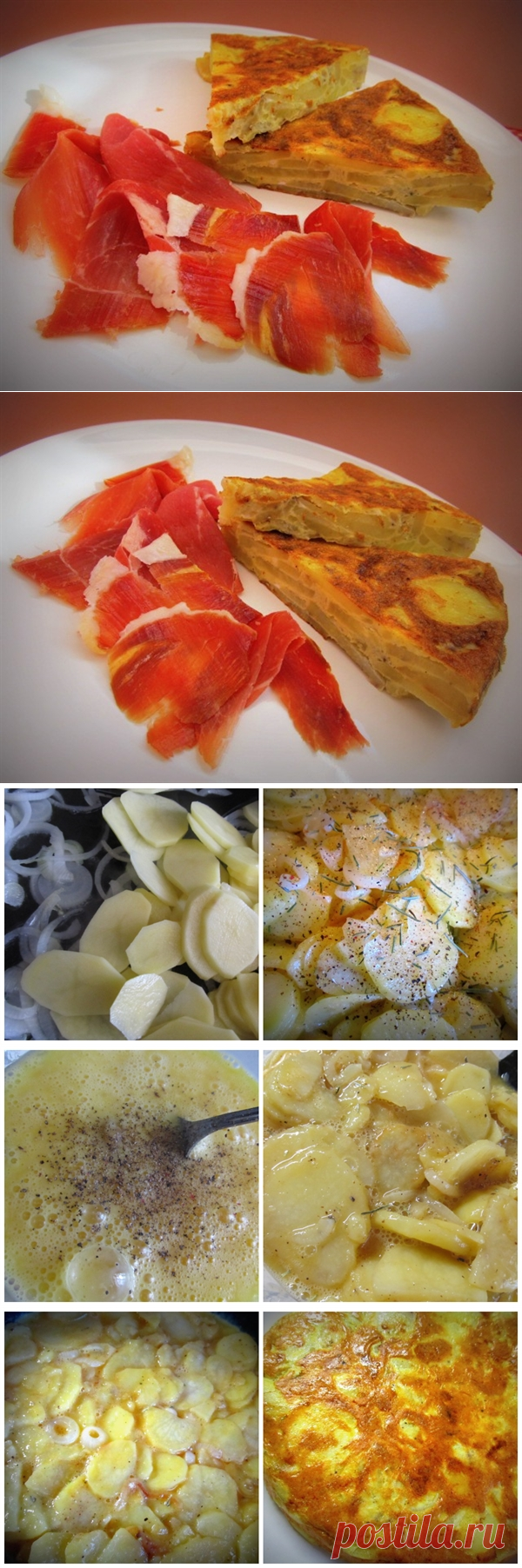Просто и незатейливо: испанская картофельная тортилья — Вкусные рецепты