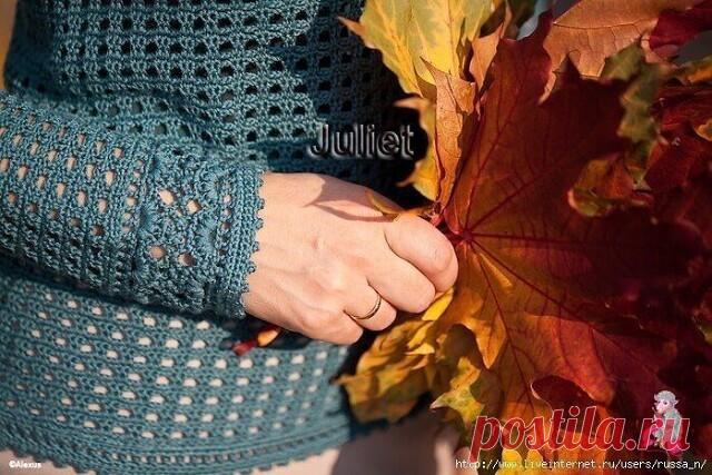 ​Ажурный свитер для эффектной осени