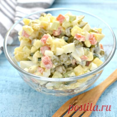 Картофельный салат - большое количество рецептов различных салатов