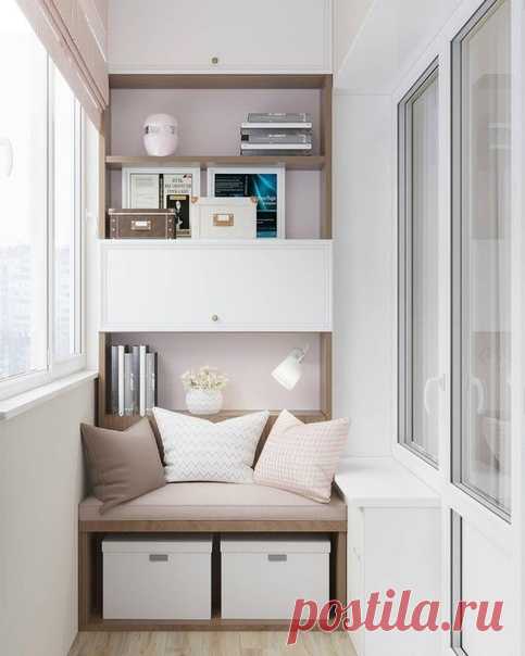 Уютный балкон