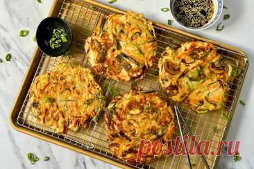 Best Korean Vegetable Pancakes (Yachaejeon) Recipe