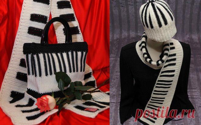 Вязание Черно-белый. Идеи. /