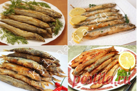 Мойва, жаренная в духовке