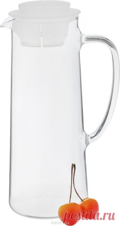 Кувшин для холодильника Tescoma "Teo", с крышкой, цвет: прозрачный, белый, 1 л - купить по выгодной цене с доставкой. Кухня от Tescoma в интернет-магазине OZON.ru