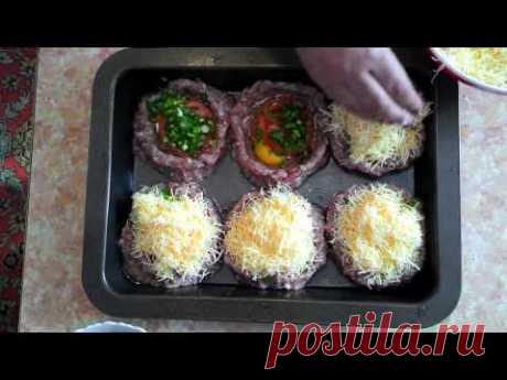 Мясные гнезда рецепт с фото, как приготовить.