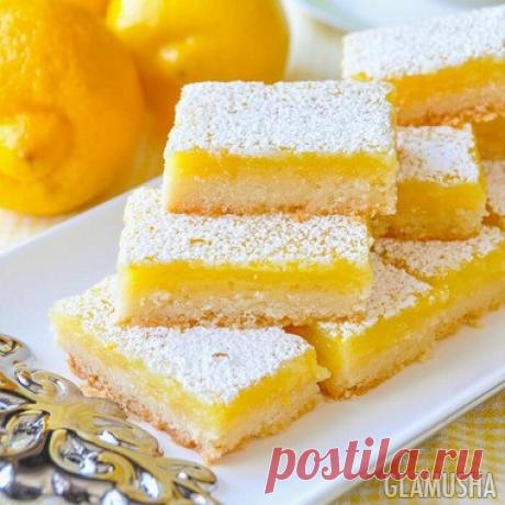 Сочный лимонный пирог: и всего 90 калорий