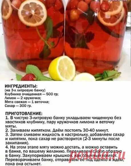 Напиток &quot;Мохито&quot; - Вкусно с Любовью - медиаплатформа МирТесен