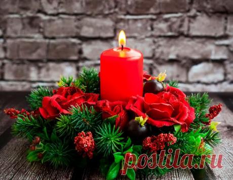 Новогодние композиции своими руками: 11 пошаговых мастер-классов