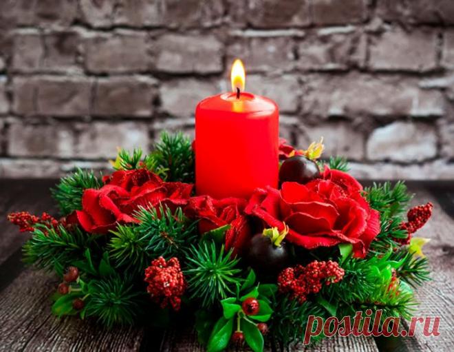 Новогодние композиции своими руками: 11 пошаговых мастер-классов