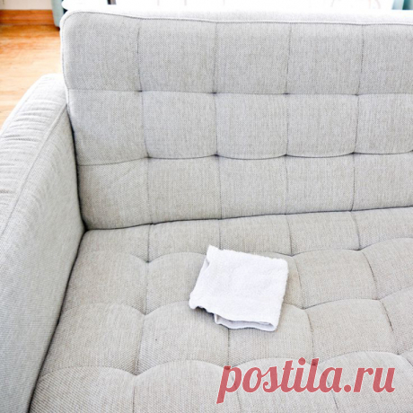 Вычищаем диван — Делимся советами