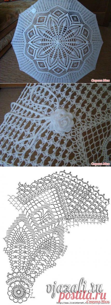 Зонт на 10 спиц и схема к нему - Вязание - Страна Мам