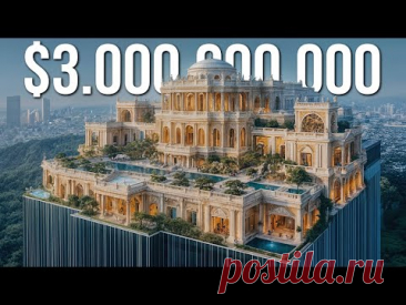 Внутри Самого Дорогого Дома в Мире Стоимостью $3.000.000.000
