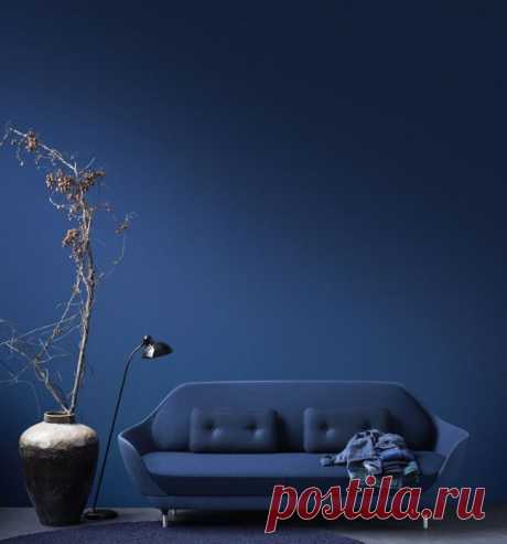 Таинственный цвет индиго в доме