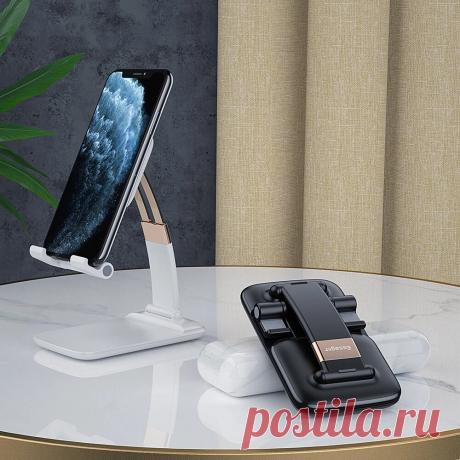 Essager Folding Telescopic Liftable Gravity Adjustable Desktop Mobile Phone Tabl - US$13.99