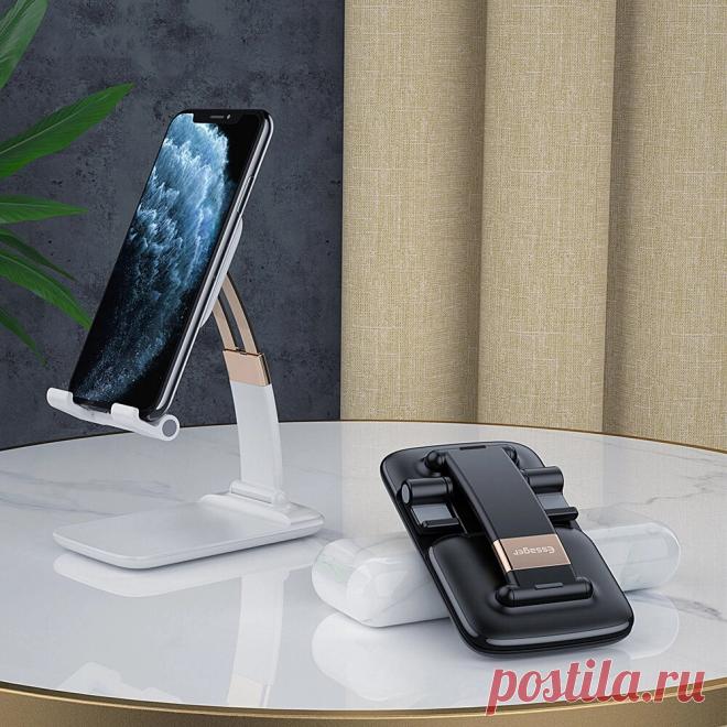 Essager Folding Telescopic Liftable Gravity Adjustable Desktop Mobile Phone Tabl - US$13.99