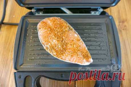 Стейк из семги на гриле (пошаговый рецепт с фото) - Pro Vkusnyashki