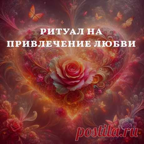 Ритуал на привлечение любви
Здесь я расскажу, как можно просто и легко привлечь энергию любви в вашу жизнь. Хоть в своей работе я пользуюсь более сильным ритуалом, но именно такой, проверенный и выверенный лично мною вариант, без всяких опасений и страха негативных последствий вы можете использовать сами хоть каждый день.