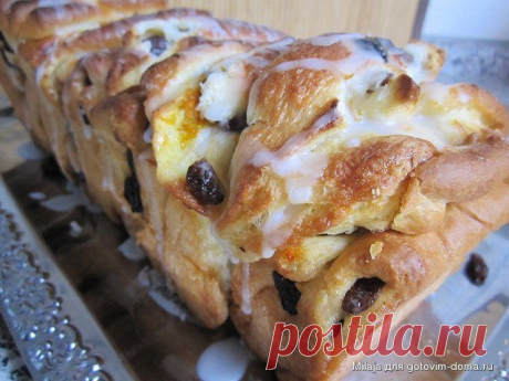 Апельсиновый хлеб с изюмом (сладкий)