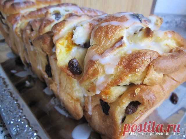 Апельсиновый хлеб с изюмом (сладкий)