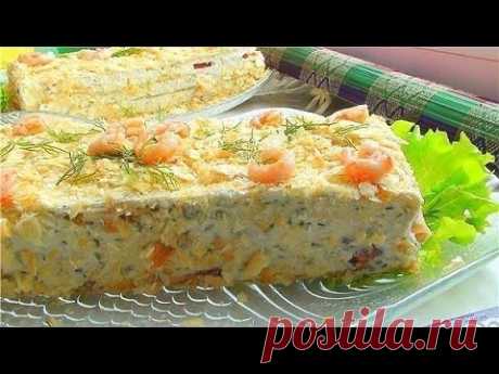 Овощной торт-закуска из капусты &quot;Наполеон&quot; | Просто вкусно