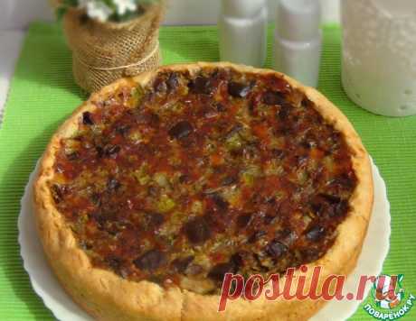 Овощной пирог с кабачками и баклажанами – кулинарный рецепт