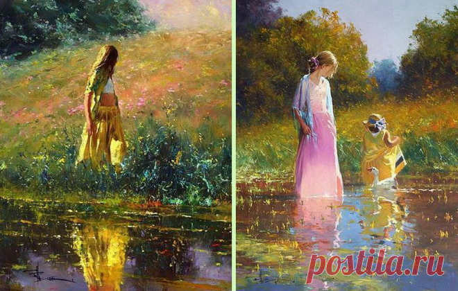 Творчество современного австралийского художника Роберта Кагана