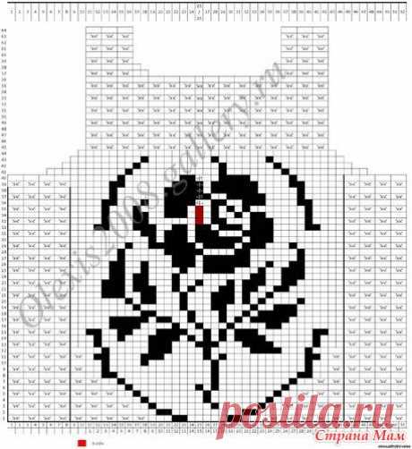 . Топ филейка "Роза" с подиума!!! Опрос на он-лайн - Все в ажуре... (вязание крючком) - Страна Мам