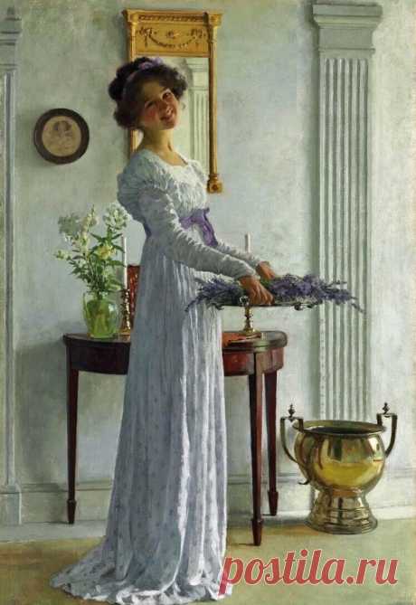 ღХудожник Уильям Генри Маргетсон (1861-1940)
«СВЕЖАЯ ЛАВАНДА»
— сплошное очарование!
