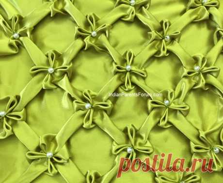 Canadian Smocking - Tutorial 20 (Jasmine Flowers - 2nd Method)