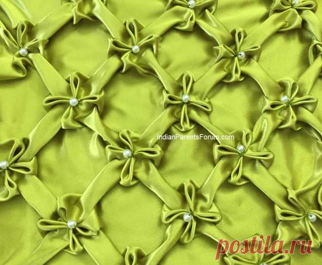 Canadian Smocking - Tutorial 20 (Jasmine Flowers - 2nd Method)