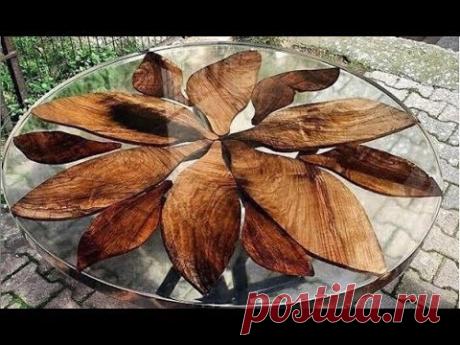 Изделия из эпоксидной смолы и древесины Products from epoxy resin and wood