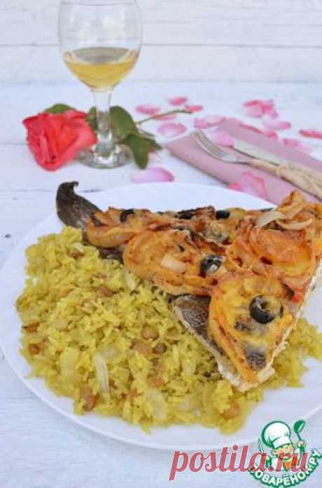 Камбала с пряным рисовым гарниром - кулинарный рецепт