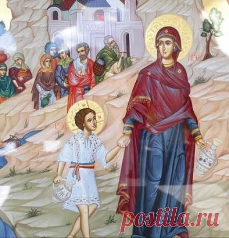 Редкая икона - Богородица с отроком Иисусом.