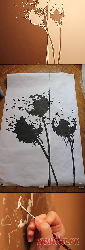 Как перевести рисунок на стену - Ярмарка Мастеров - ручная работа, handmade