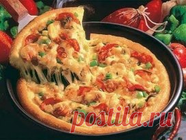 Пицца на сковороде за 10 минут !