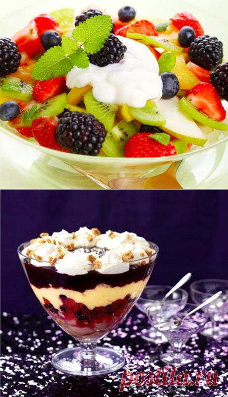 Легкие, простые и вкусные десерты