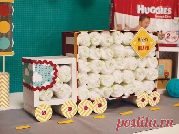 машина памперсов