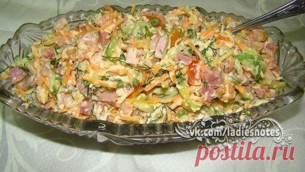 Салат «Цветик – Семицветик»