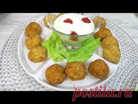 Новые рецепты❗НОВЫЙ ГОД 🌲❗ ЗАКУСКА за 20 минут, КУРИНЫЕ ШАРИКИ с Сыром❗