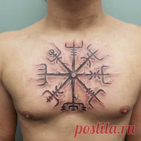 30 крутых татуировок для настоящих викингов