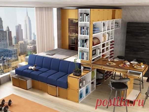 Компактный дизайн » Дизайн интерьеров