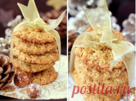 Изумительное хрустящее овсяное печенье с разными вкусняшками