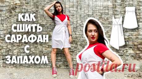 Женский сарафан на запах, выкройки + видео-МК
Размеры 38-60 российские (на рост 158,164, 170 и 176)

Рекомендуемая ткань – лён.
Длину изделия, промеряйте по себе (модели), так как при одном и том же росте эти параметры у всех индивидуальные